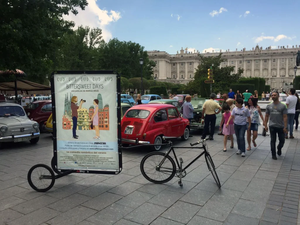 Bicicleta Publicitaria Madrid | Synergia MupiBike
